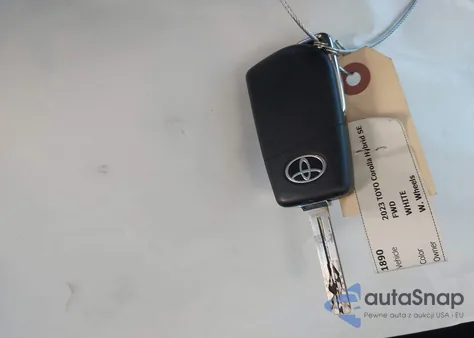 2023 Toyota Corolla Hybrid Le from USA, damaged, VIN JTDBCMFEXP3015916